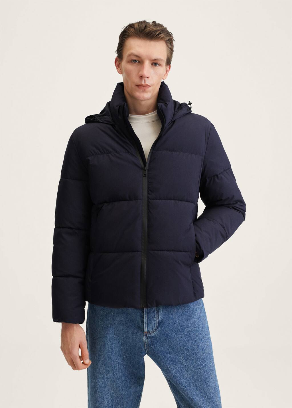 Sudadera Con Capucha Y Cremallera Para Hombre Abrigo De Mang Sudadera Con Capucha Y Cremallera Para Hombre Abrigo De Mang